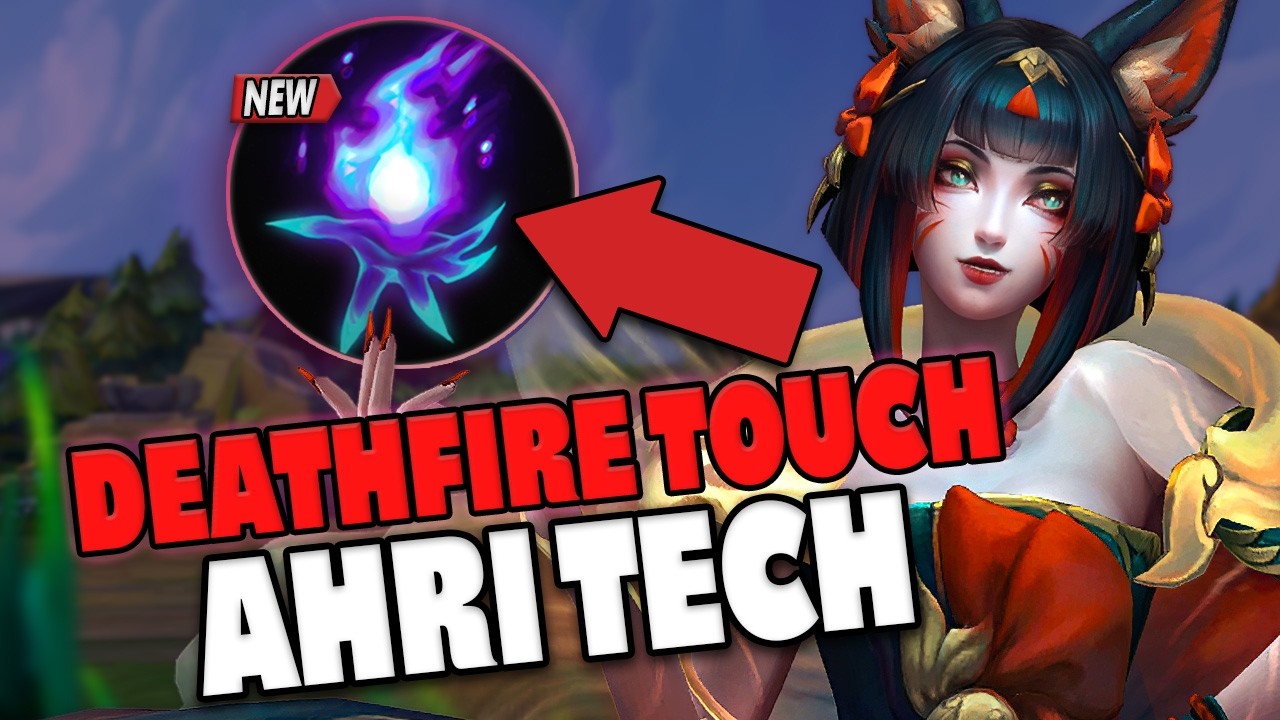 The New Deathfire Touch Rune Is S+ On Ahri