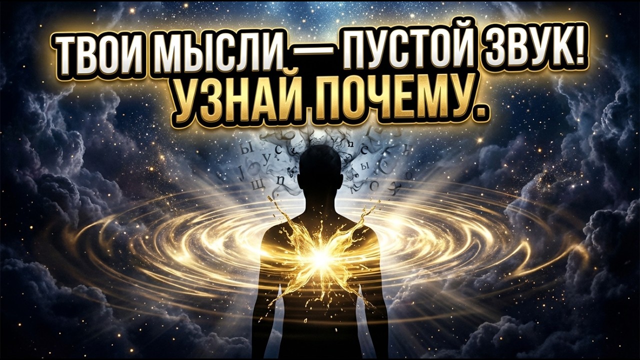 ПРАВДА о подсознании: Почему твои мысли — это пустой звук для реальности?