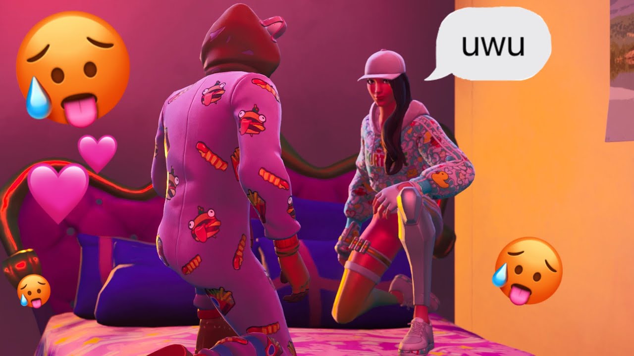 (FORTNITE ROLEPLAY) SUS GIRL TALKS IN UWU VOICE! (SHE WANTS IT!?)