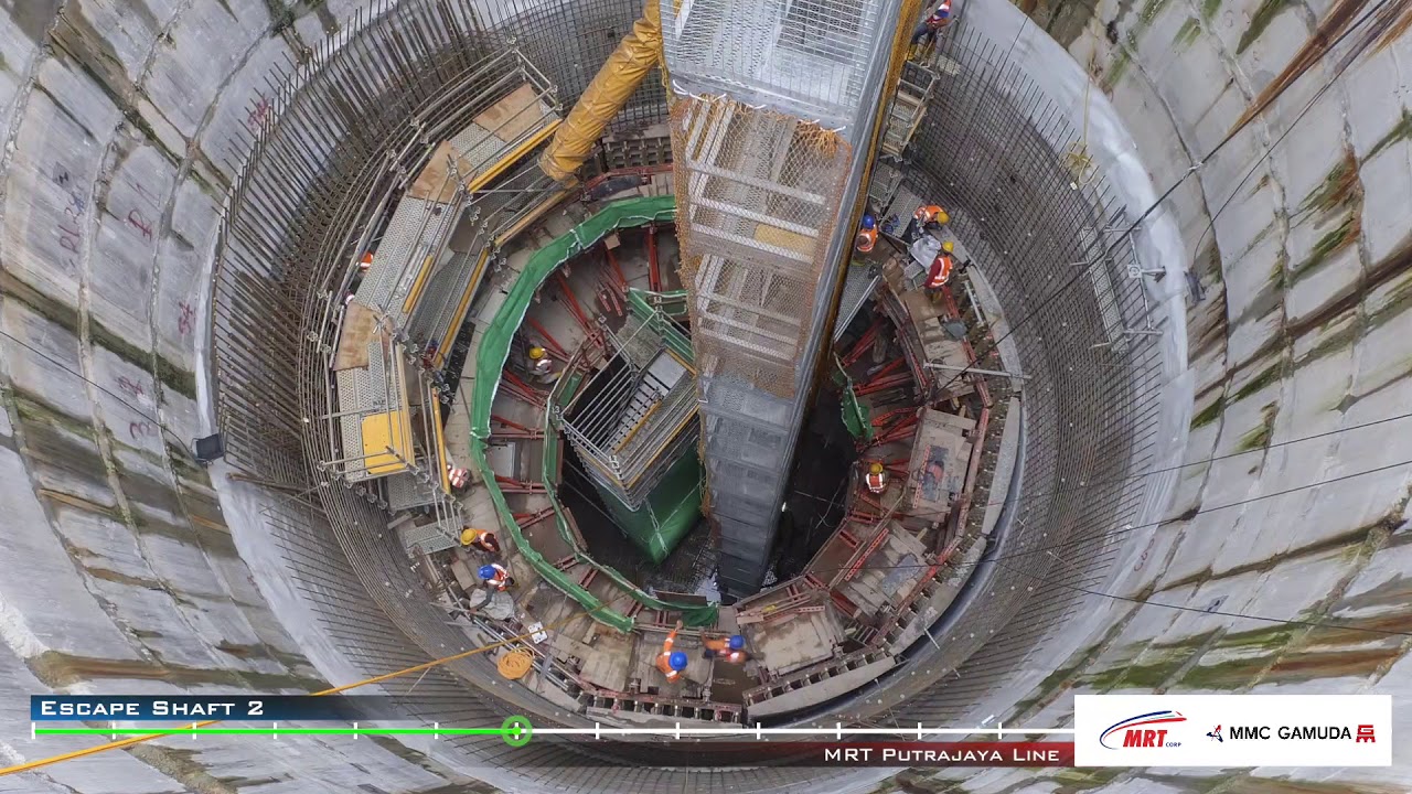 MRT Putrajaya Line Time Lapse Progress Video as of July 2020