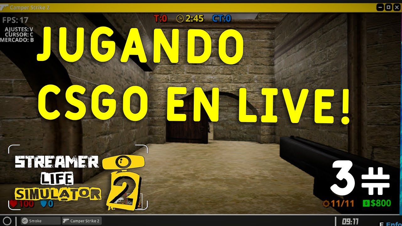 MEJORAMOS EL PC Y JUGAMOS CSGO! 3# | Streamer Life Simulator 2