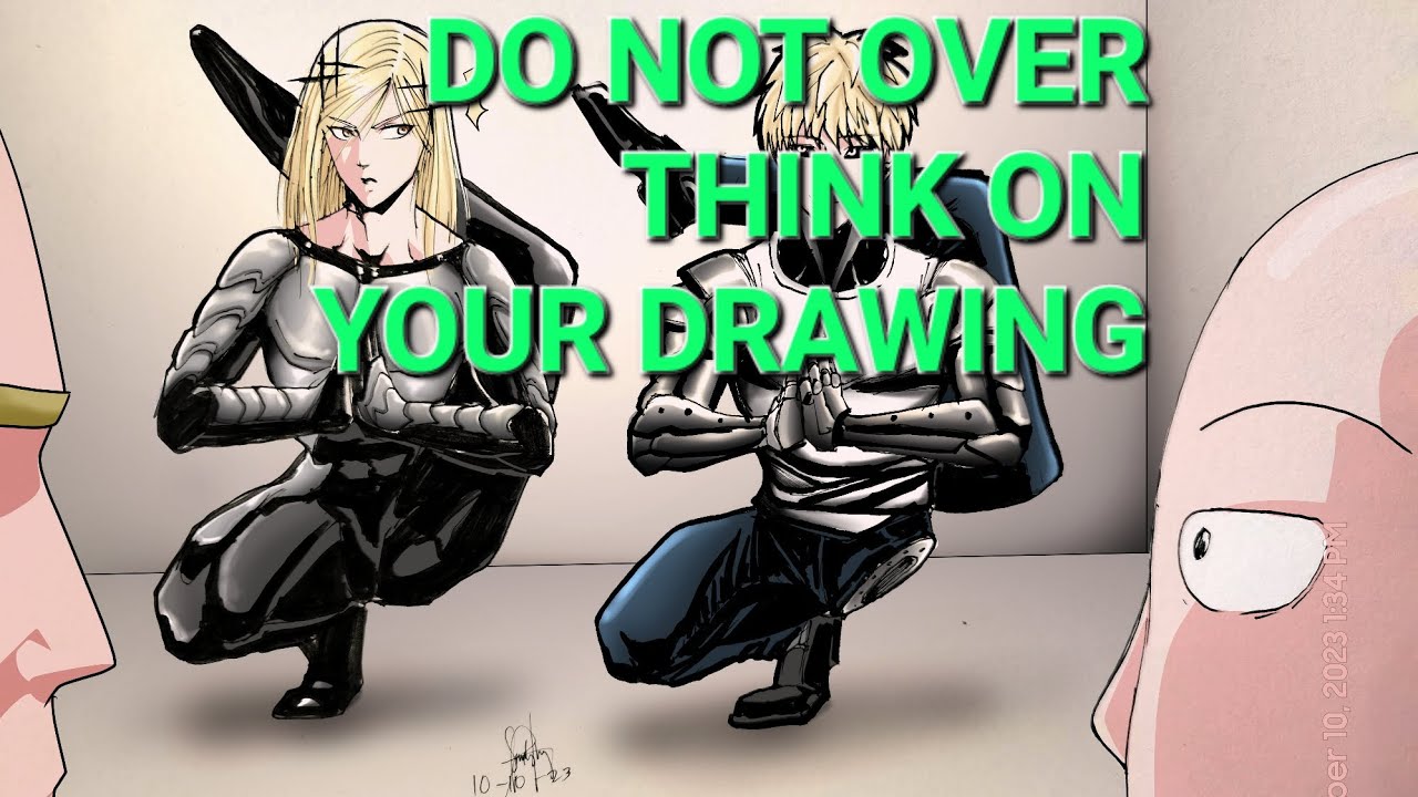 One Punch Man drawing