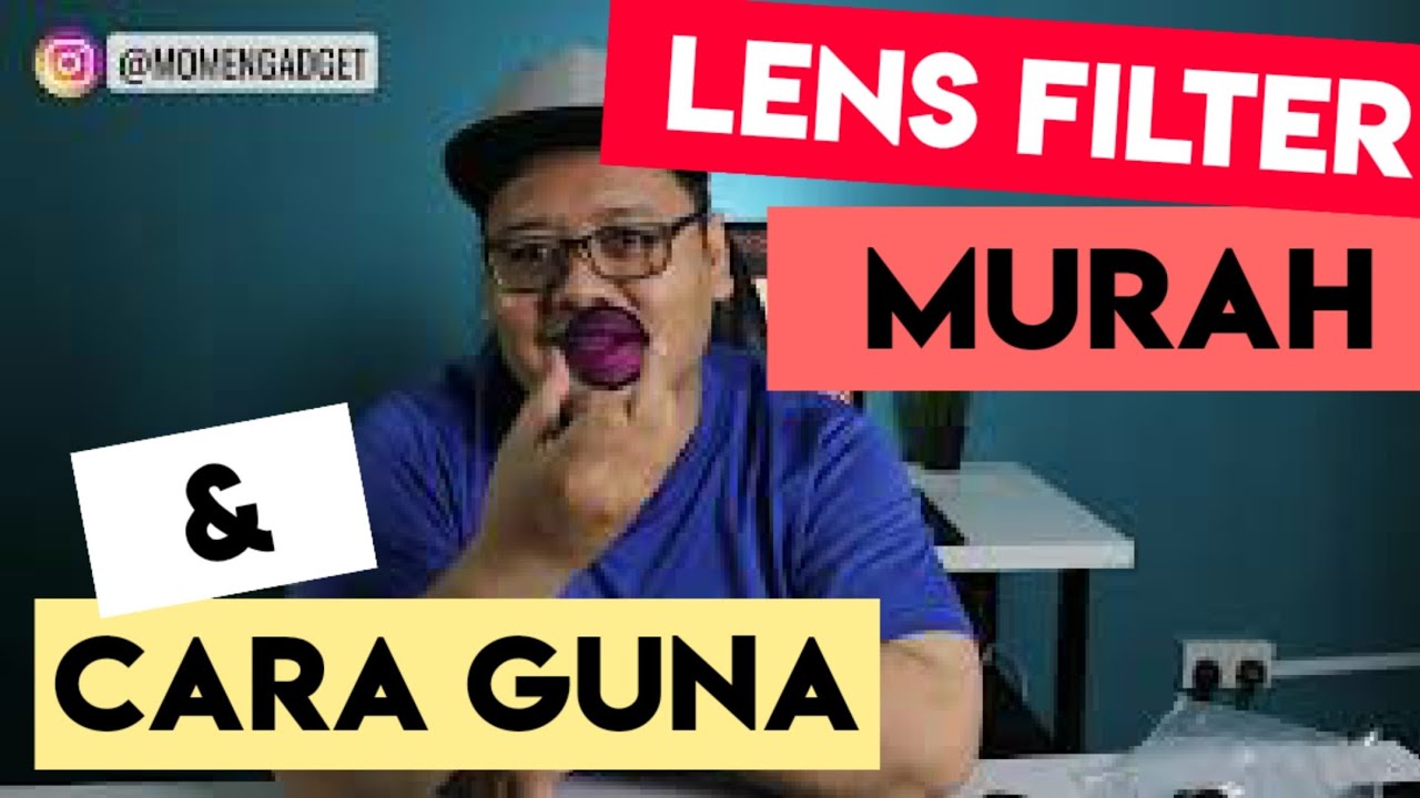 Lens Filter MURAH GILERR | Andoer Filter ND, UV, CPL, FLD #MOMENGADGET #Filters #ND #UV