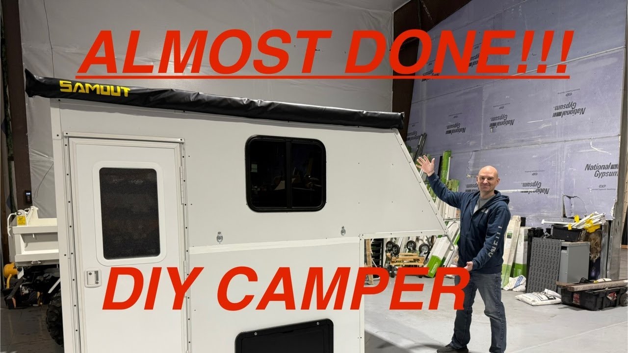 The KEI Truck Camper Is Nearly Ready for Camping… One Last Push #KEItruck #KEItruckcamper