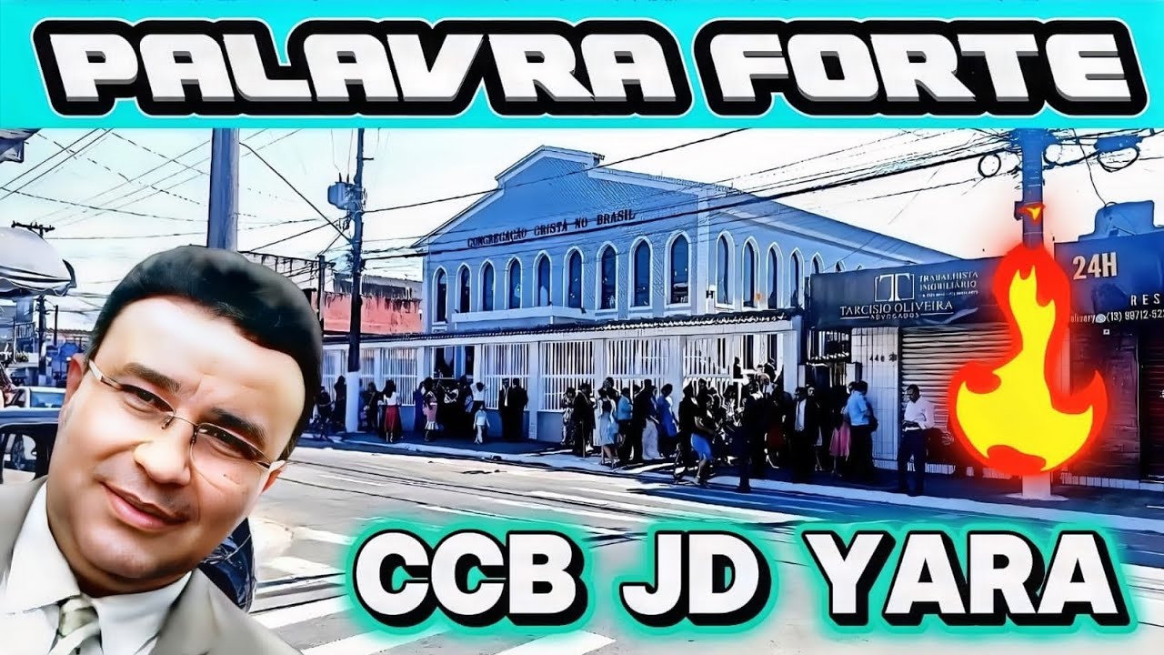 PALAVRA 🔥 GLORIOSA CULTO CCB jd Yara ancião issac Marquizete 9/12/2025