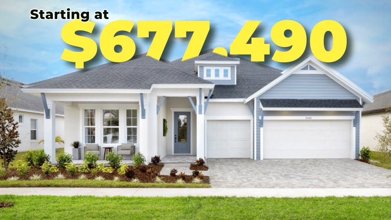 Inside this $677,490 Florida Home | Rivergate Model in Waterset | Apollo Beach, Florida