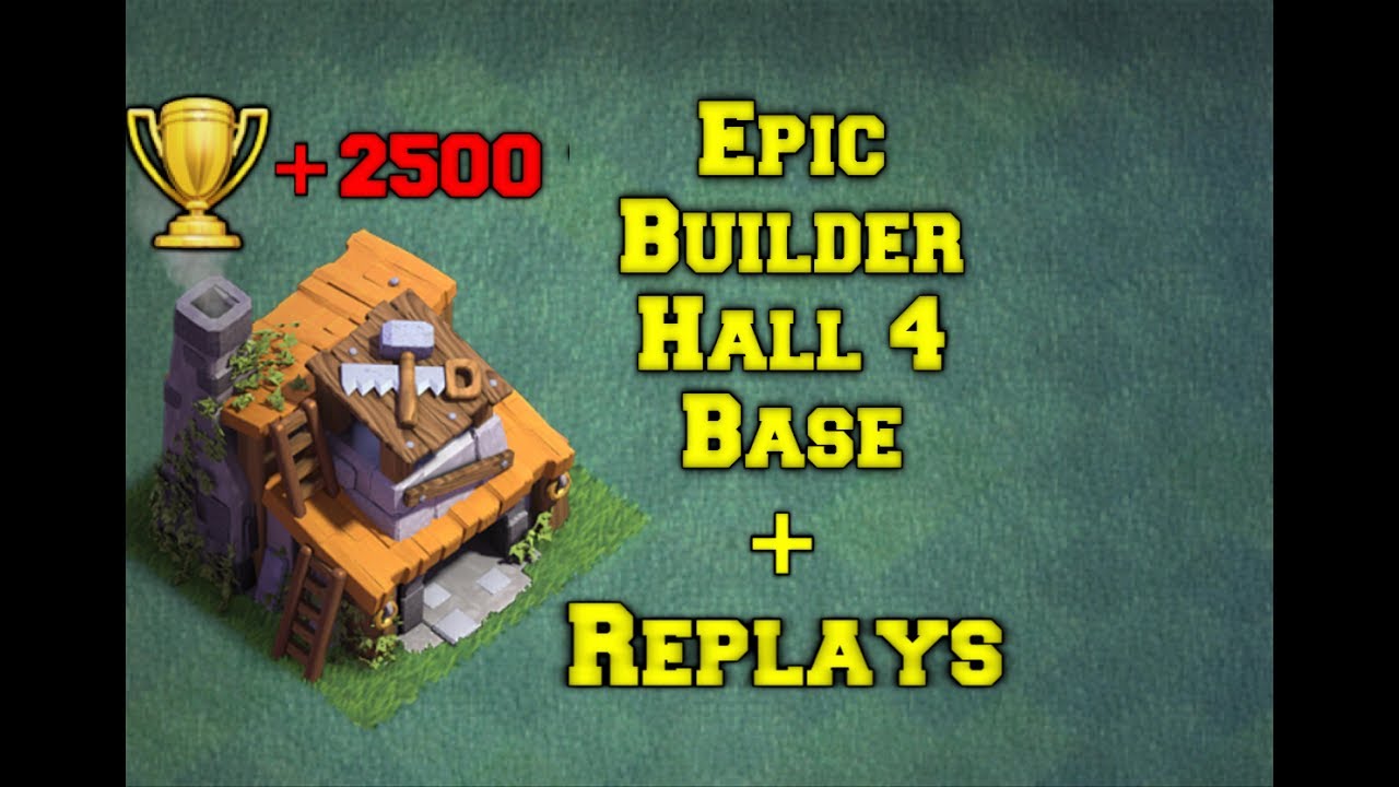*MOST EPIC* Builder Hall 4 Base | COC BH4 Builder Base Designs | Clash Of Clans
