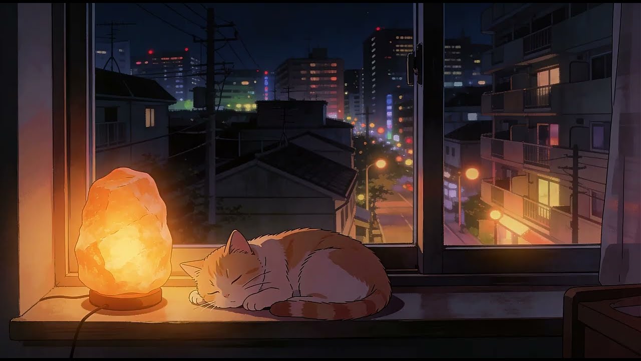 Late Night Ambient Music - Gentle Cityscape (3 hours)