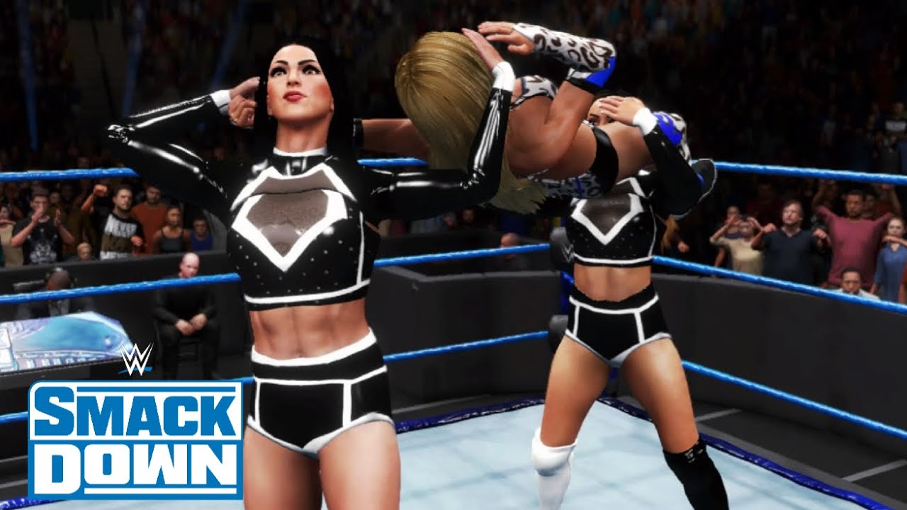 WWE 2K20 SMACKDOWN THE IINSPIRATION RETURN TO TAKE ON CARMELLA & ZELINA VEGA