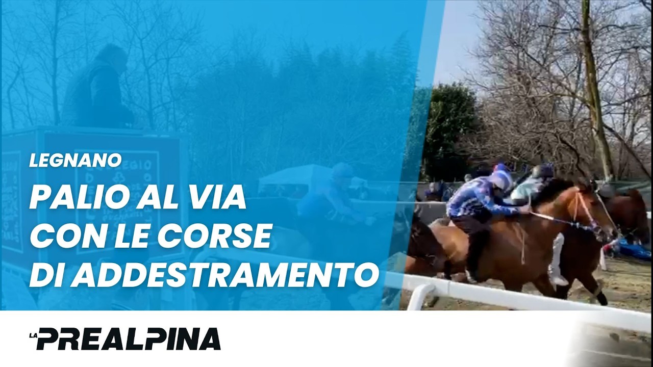 Legnano | Palio al via con le corse di addestramento