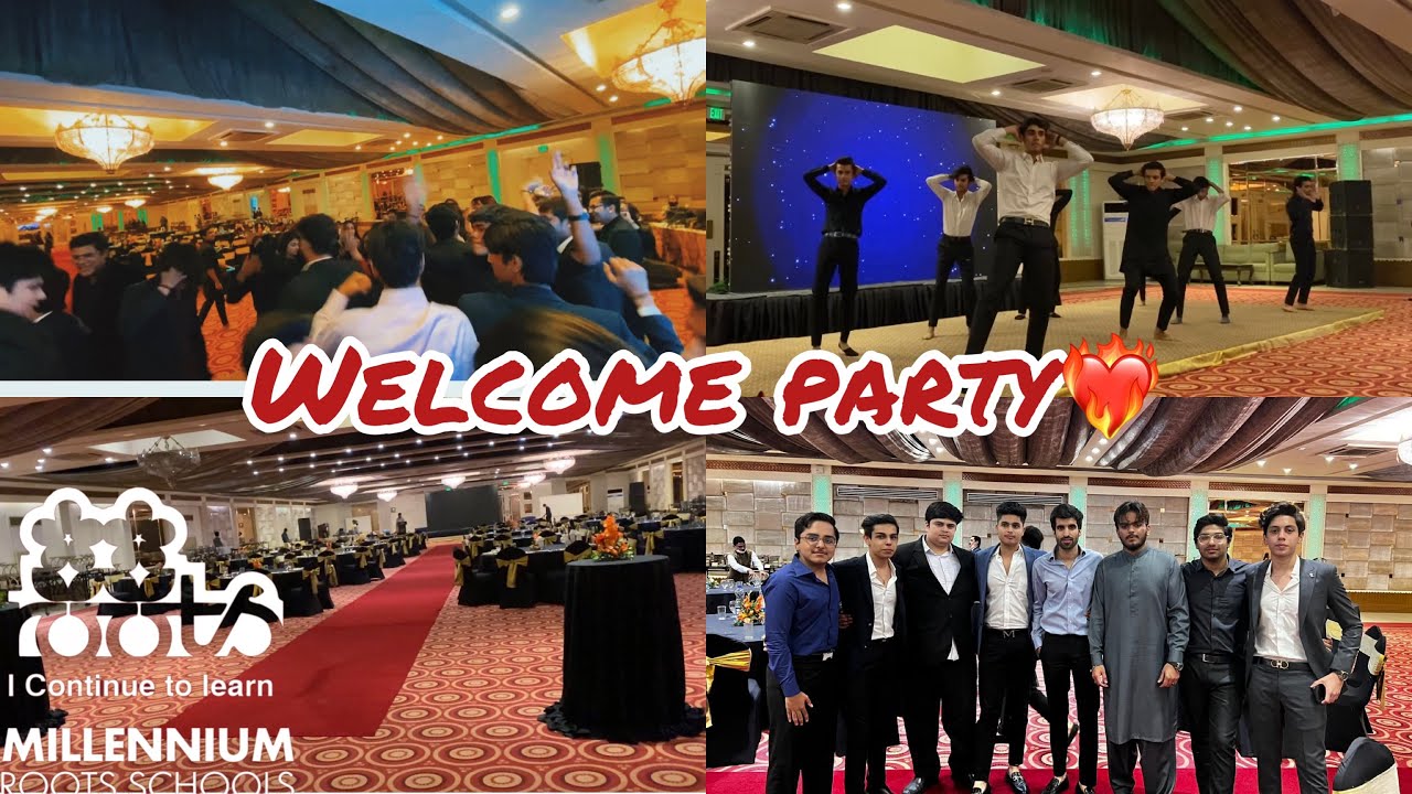 ROOTS Welcome Party 🔥❤️‍🔥🎉..