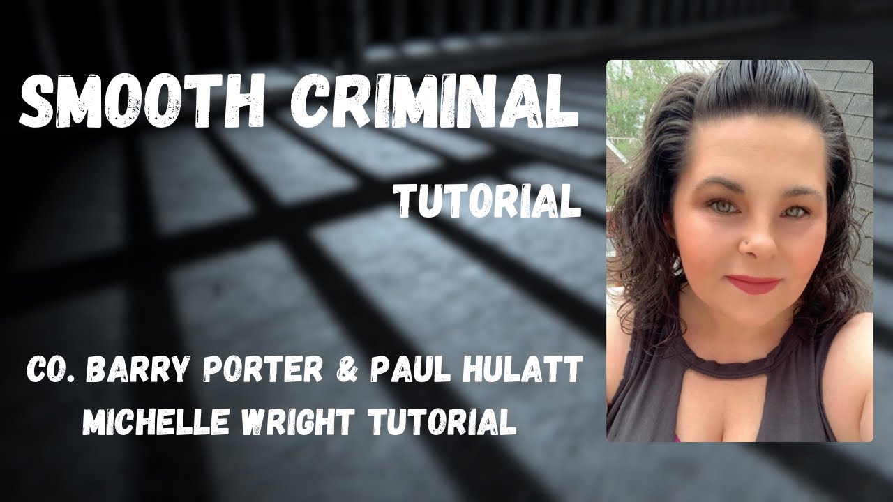 Smooth Criminal line dance tutorial Intermediate choreography by Barry Porter & Paul Hulatt