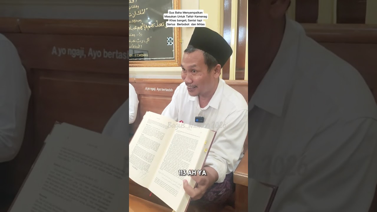 Ngaji Gus Baha bersama Kemenag
