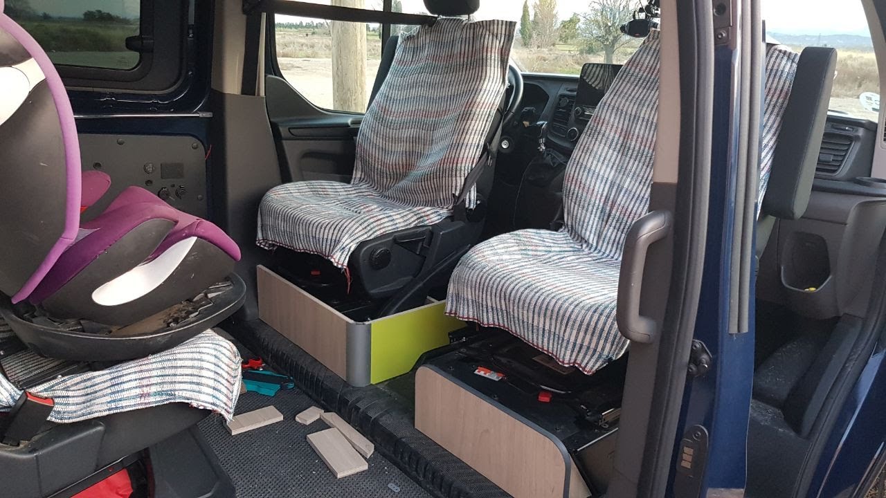 Poner la base Giratoria del Conductor en una Transit/Tourneo Custom