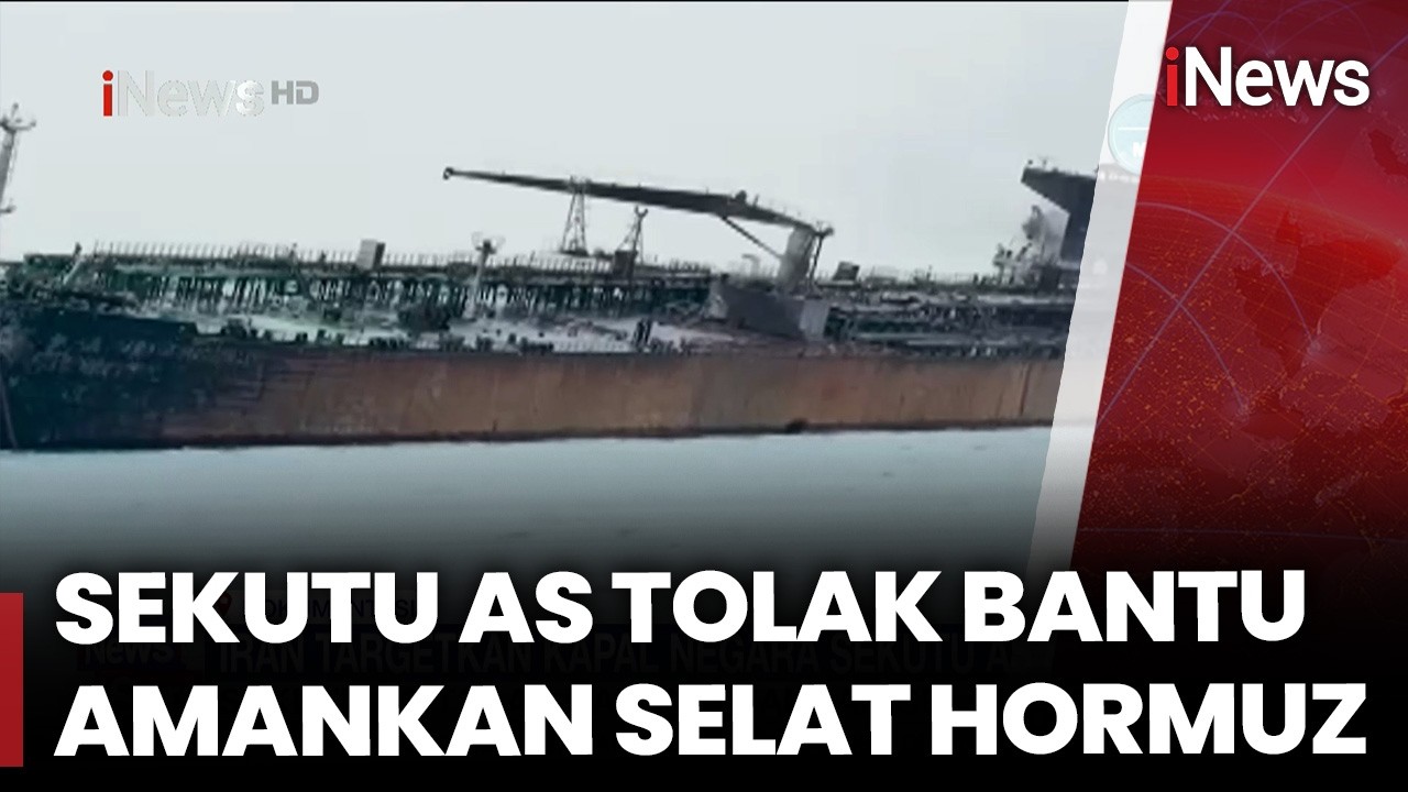 Sekutu AS Menolak! Selat Hormuz Terancam Tanpa Pengamanan | iNews Sore (17/3)