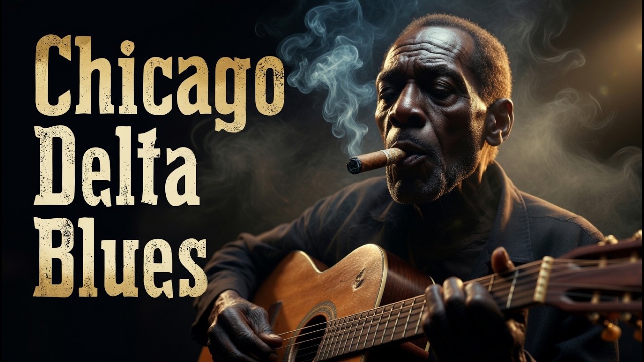 Cozy Chicago Delta Blues 🎸 Relaxing Instrumental Session | Late Night Blues