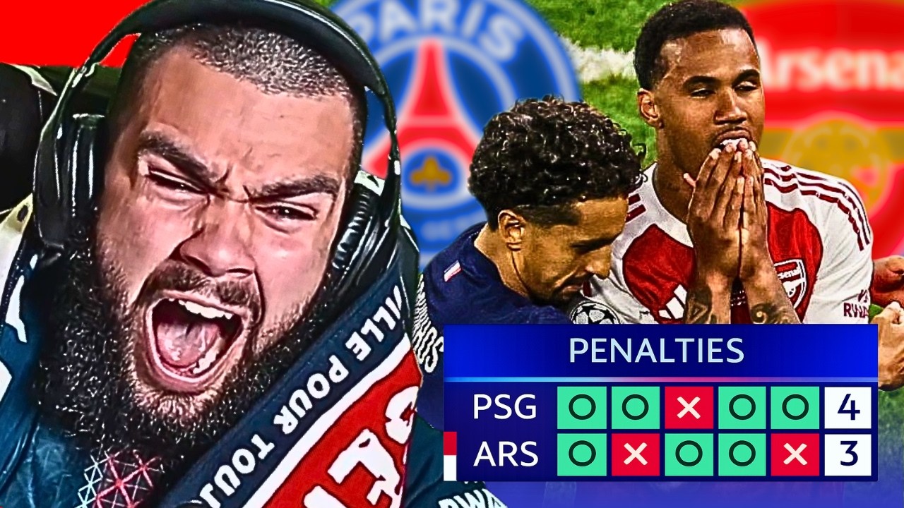 PSGINT Reacts to PSG vs Arsenal Penalty Shoutout
