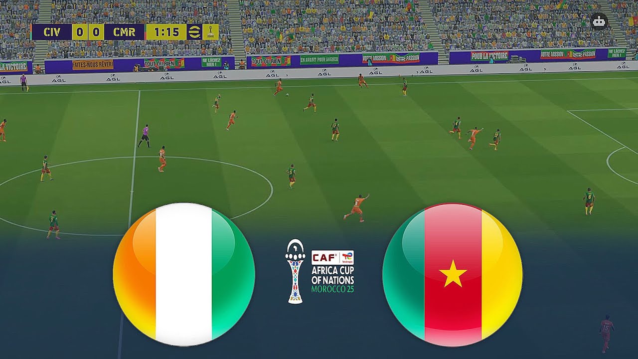 COTE D'IVOIRE vs CAMEROON | AFRICA CUP OF NATIONS 2025