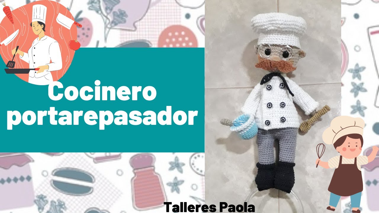 Paso a paso de los Utensilios del Cocinero Portarepasador