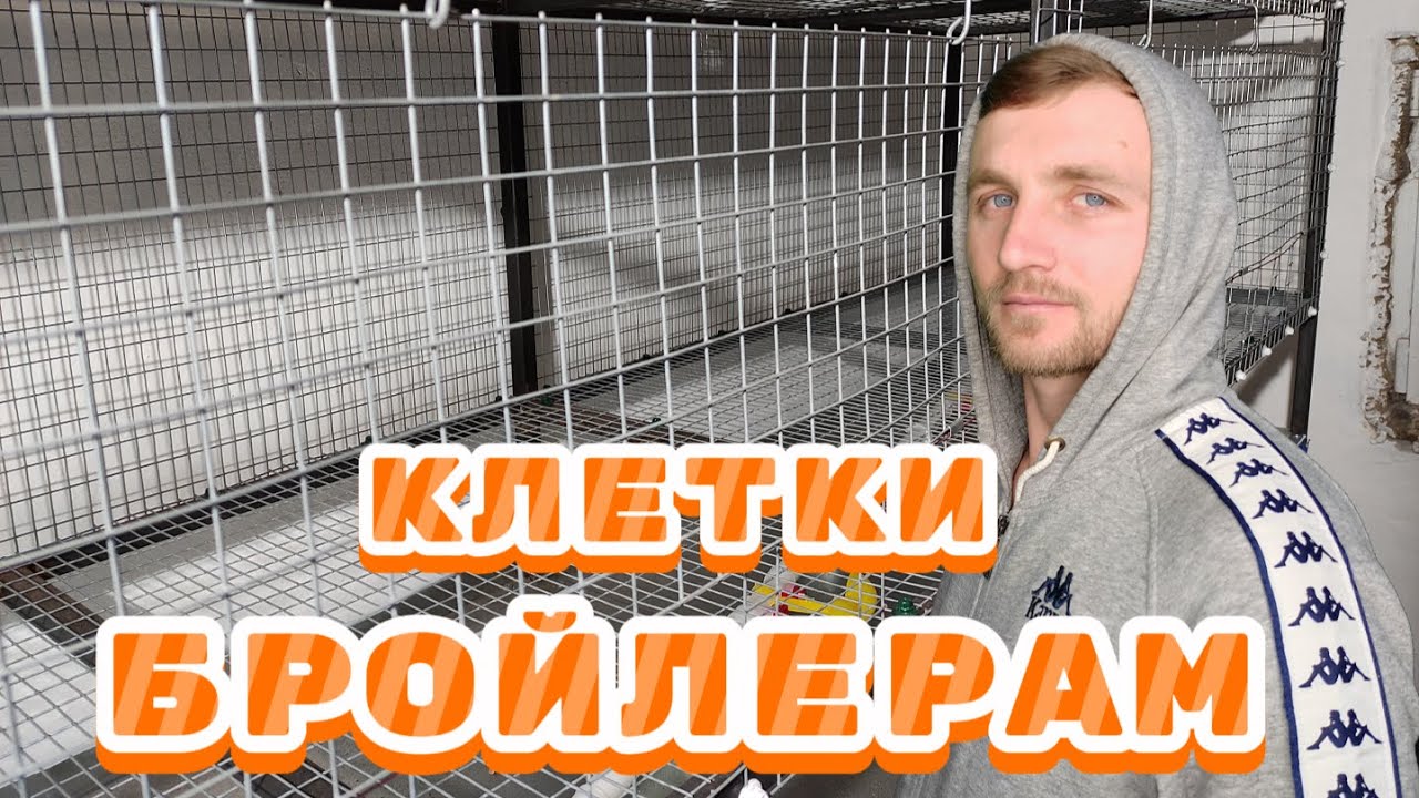 Делаем клетки для бройлеров.