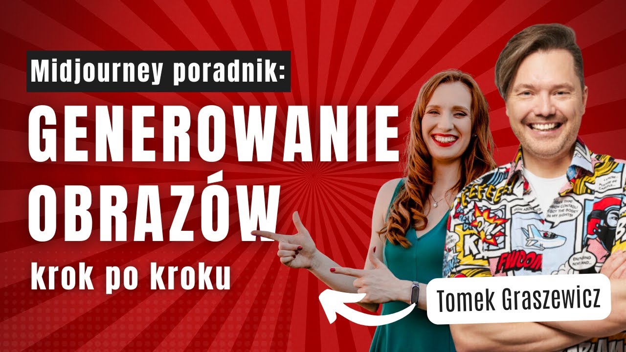 Jak sztuczna inteligencja tworzy obrazy? MidJourney 📕 Poradnik jak tworzyć prompty? Tomek Graszewicz