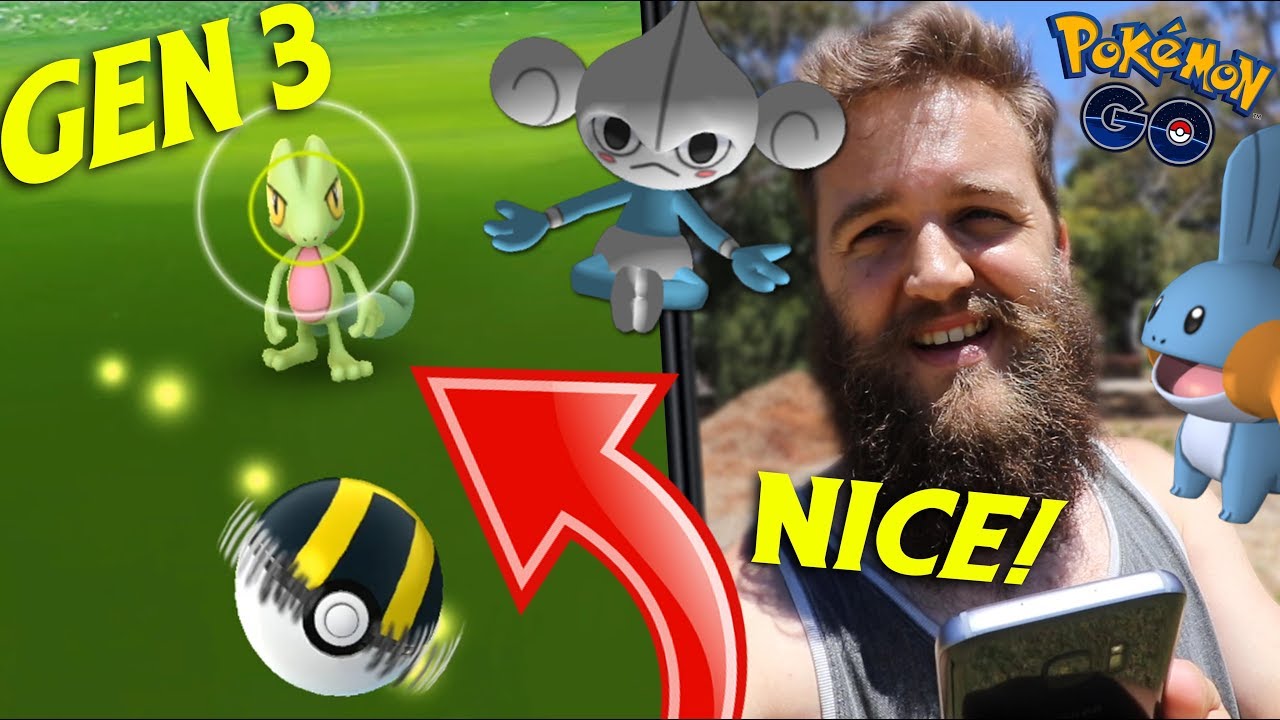 GEN 3 CATCH SPREE! (MORE GENERATION 3 POKEMON) - POKEMON GO