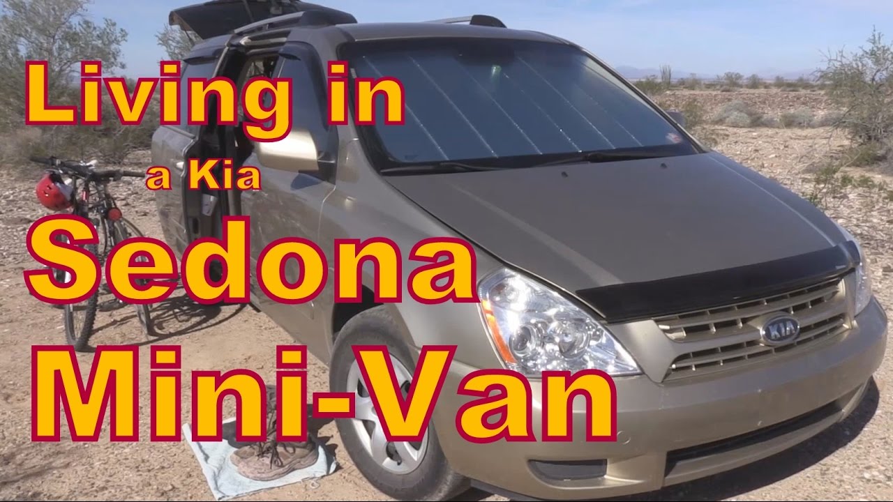 Van Tour of Nomad Living in a Kia Sedona Minivan