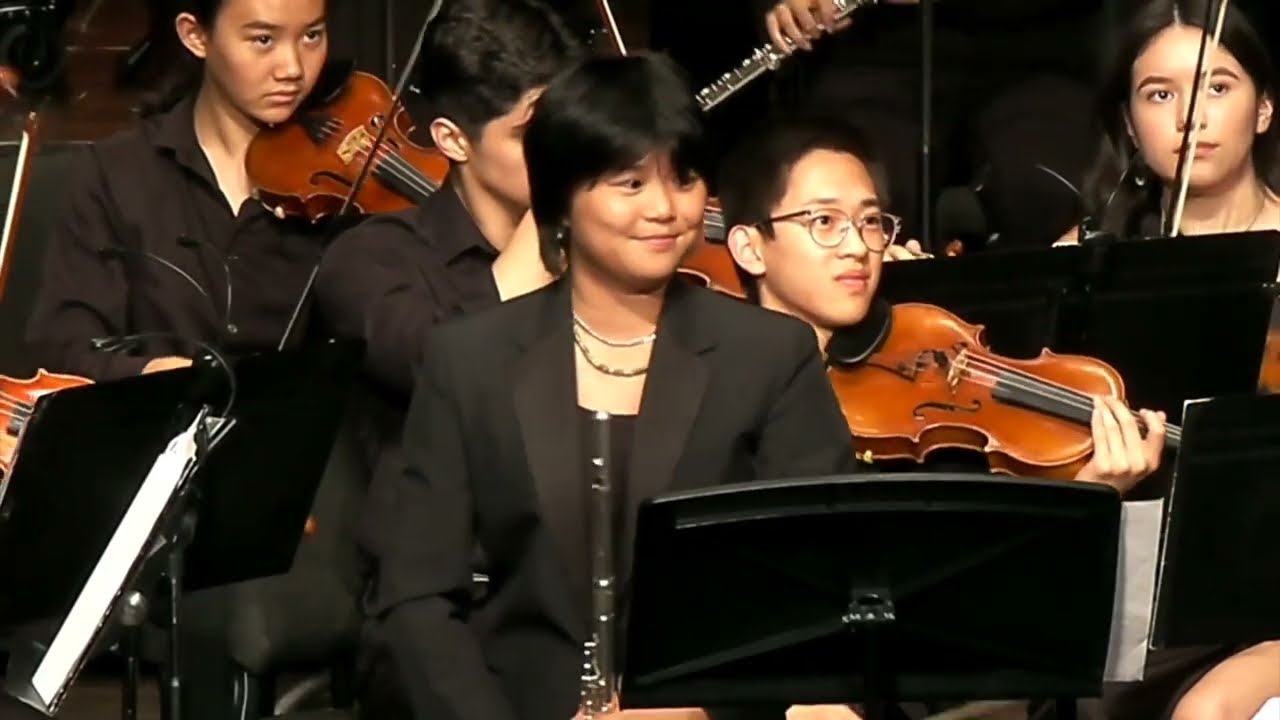 Jacques Ibert: Flute Concerto, mvt. 3 (Helen Lan & YOSA Philharmonic)