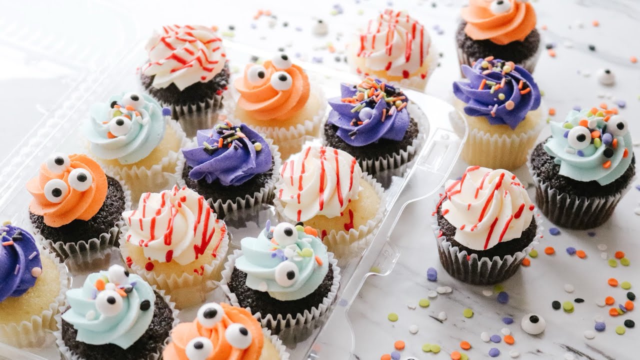 THESE Cupcakes are Filled with Something SCARY + DIY Cupcake Kits at Happycakes | Pricing Guide | 4K