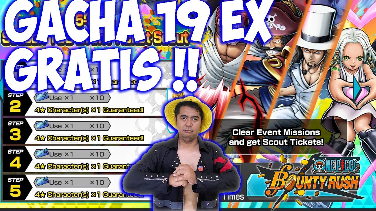 19 Juta EX Dari Gacha Free Ticket Apakah Nyata ?? 🔥🔥- One Piece Bounty Rush