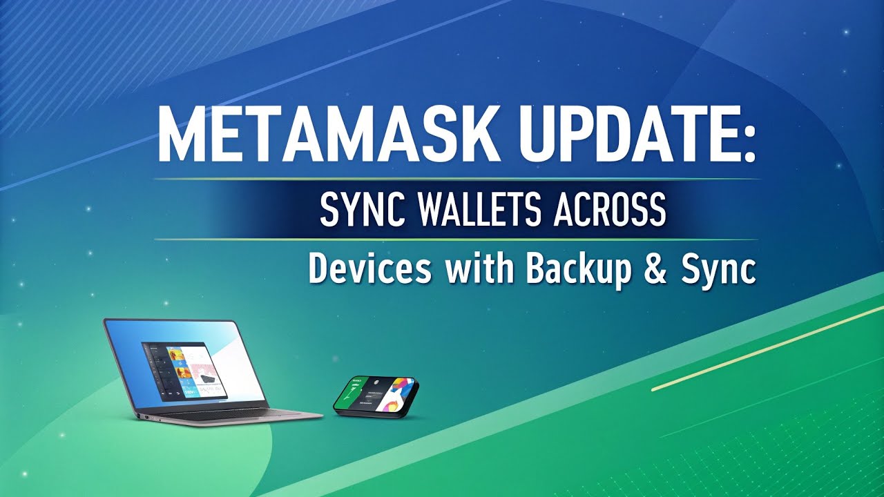 MetaMask Update: Sync Wallets Across Devices with Backup & Sync