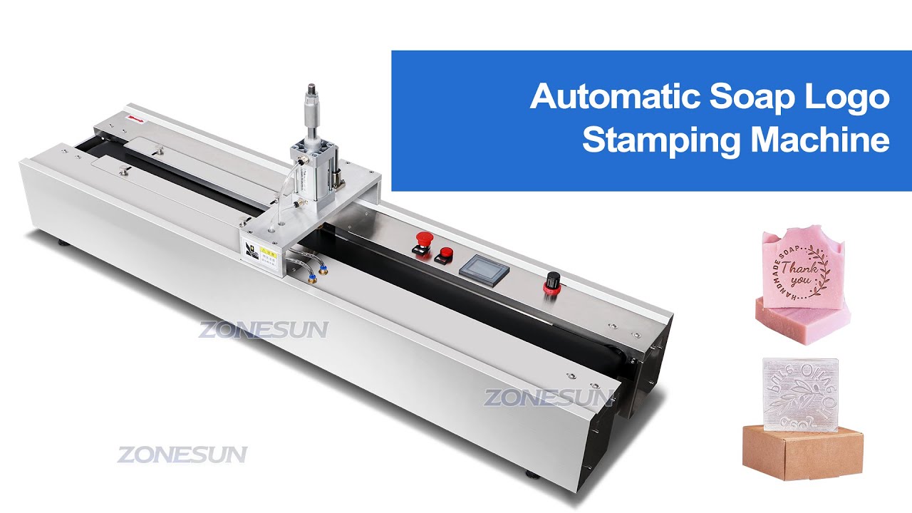 How to Adjust ZS-AZS1 Automatic Soap Logo Embossing & Stamping Machine