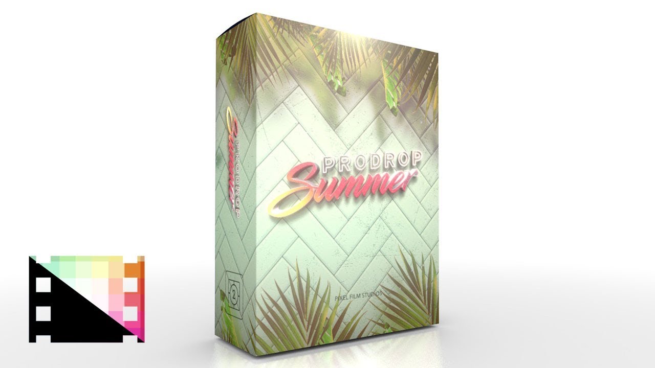 ProDrop Summer - Sizzling Summer Backdrops for FCPX - Pixel Film Studios