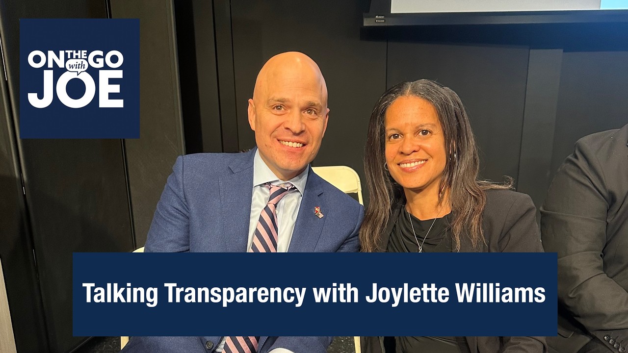 Talking Transparency with Joylette Williams | On the Go with Joe Ep. 3