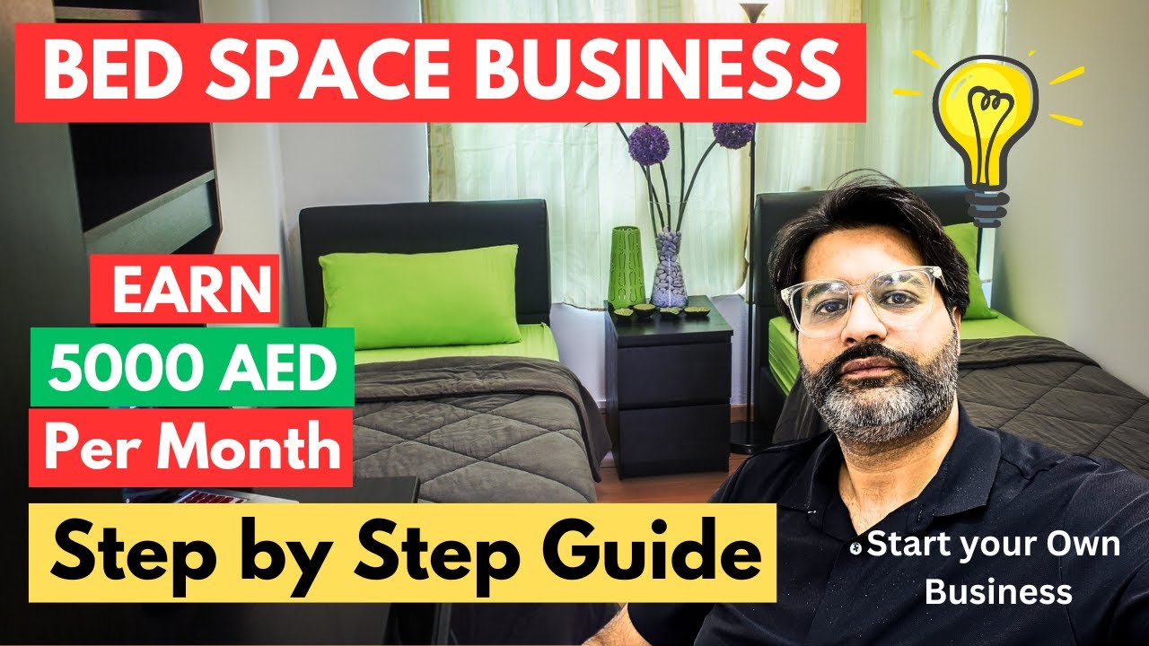 Small Business Idea UAE | How to start Bed Space Business in Dubai Step by Step Guide 2025