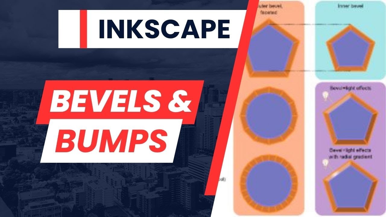 How to Create Bevels and Bumps in Inkscape – Easy Filter Effects Tutorial