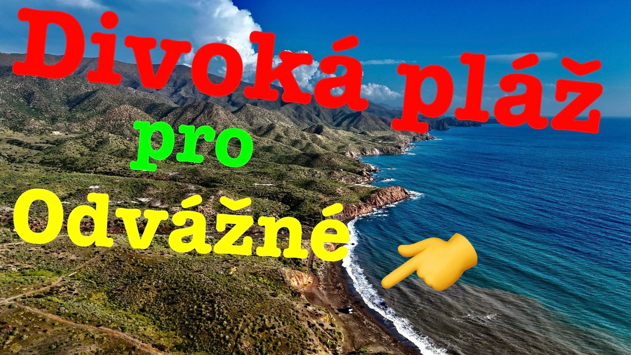 Španělsko 9 Offroad řečištěm bouřka a kempování na divoké pláži 12 2025 Mercedes Hymer Crossover 4x4