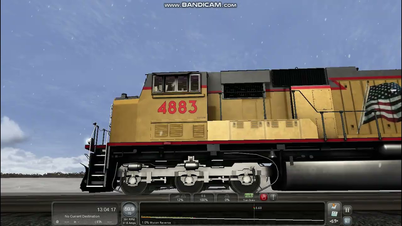 Train Sim Classic: A SD70M Duo Leads A Coal Train!