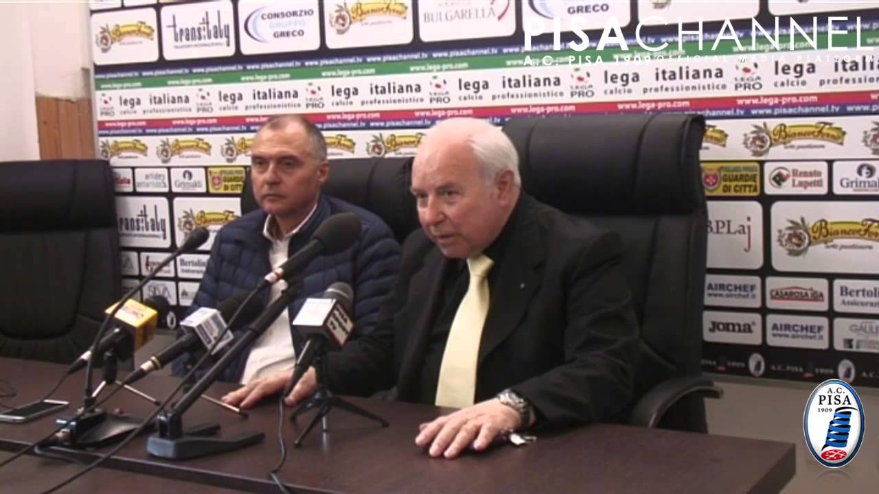 Il Presidente Battini presenta il nuovo tecnico Leonardo Menichini.