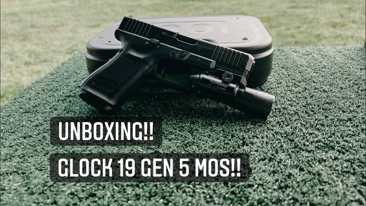 Glock 19 Gen 5 MOS Unboxing (First Impreesion review)//ความยอดนิยม ที่คุ้มค่า!!