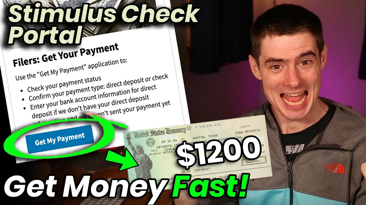 Stimulus Check Portal for DIRECT DEPOSIT Now OPEN