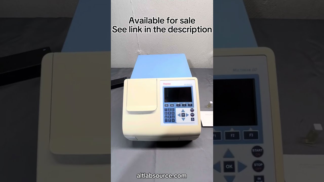 Thermo Scientific Multiskan GO UV/Vis microplate reader spectrophotometer