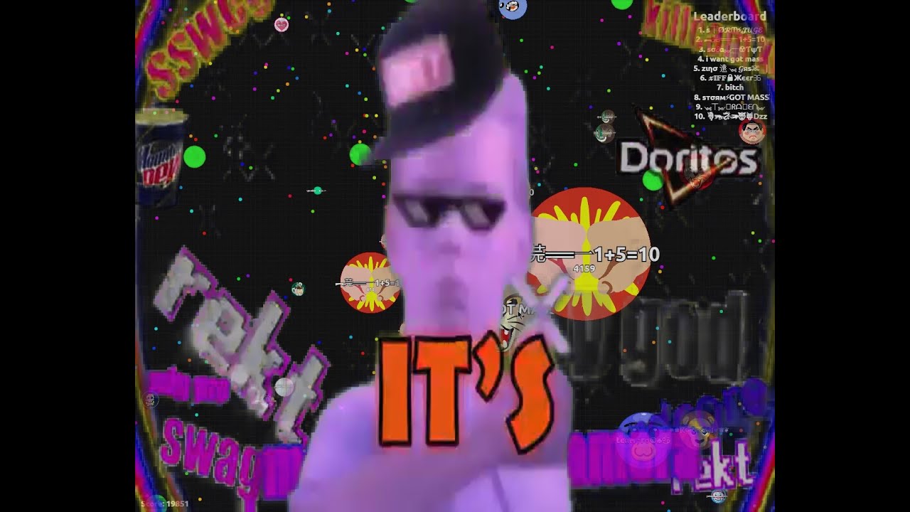 Agar.io // Sick Popsplit Montage | Inverse Cannon & Awesome Bait