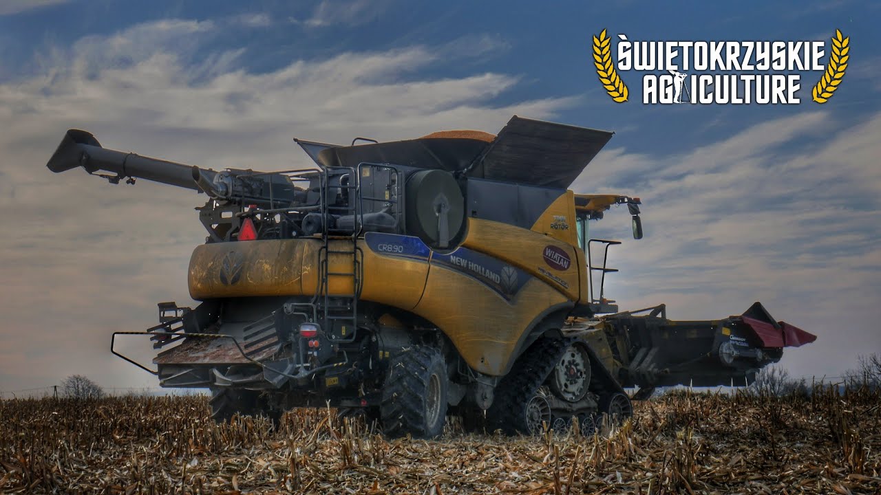 🇵🇱Kukurydza na ziarno 2021🇵🇱New Holland CR 8.90 Revelation&Fendt 922||UR Gierada||Świętokrzyskie