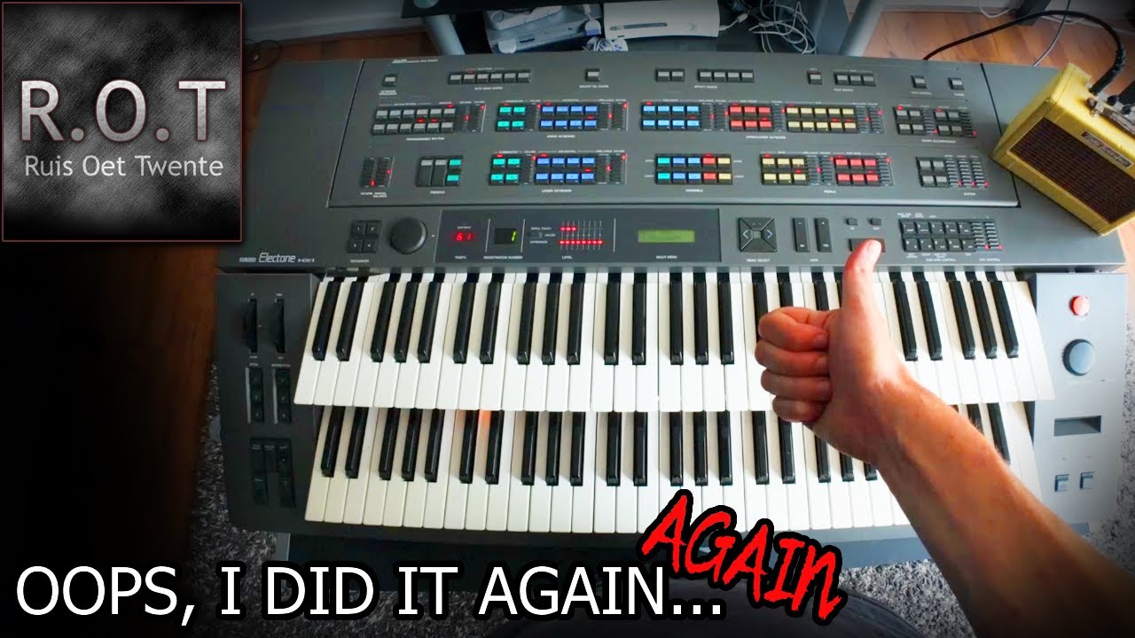 Yamaha Electone HX-1 - Exploring it Inside-Out