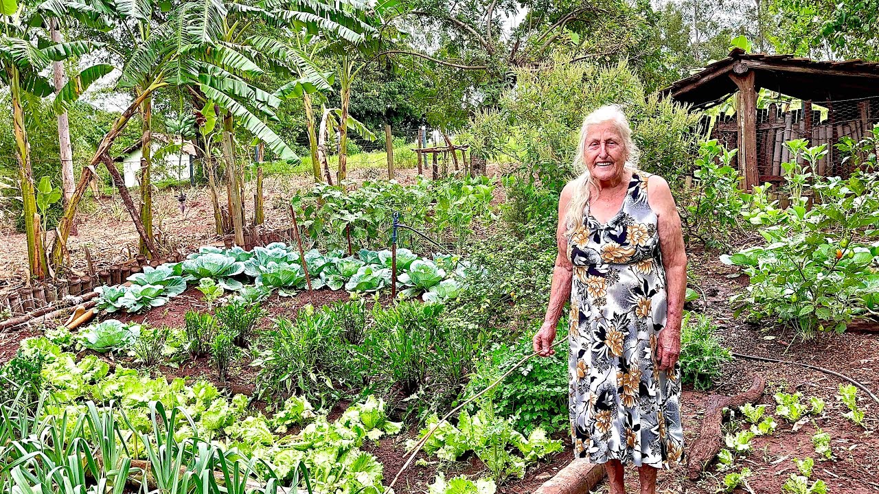 Dona Olímpia  parece que mora num pedacinho do céu 