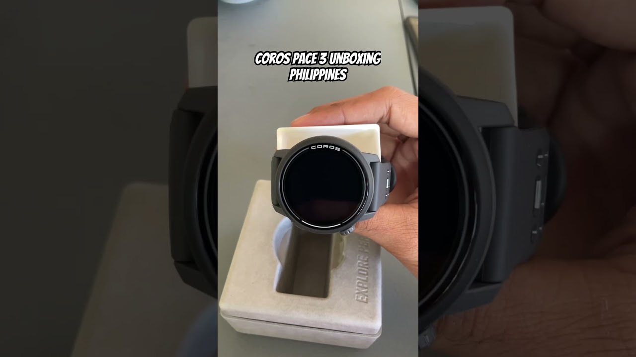Coros Pace 3 unboxing Philippines #corospace3 #coros #exploreperfection #sportwatch #philippines