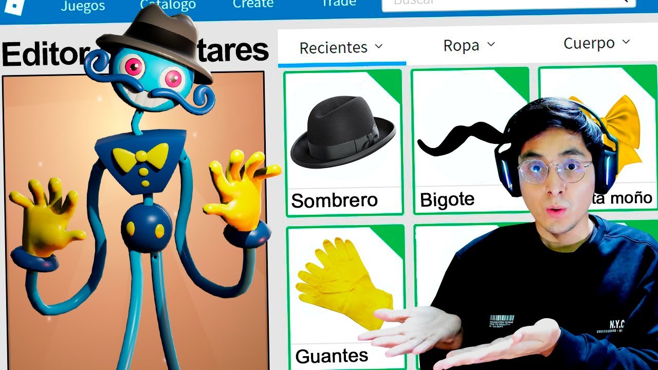 CREAMOS EL PERFIL DEL NUEVO DADDY LONG LEGS DE PROJECT PLAYTIME | JehxTp