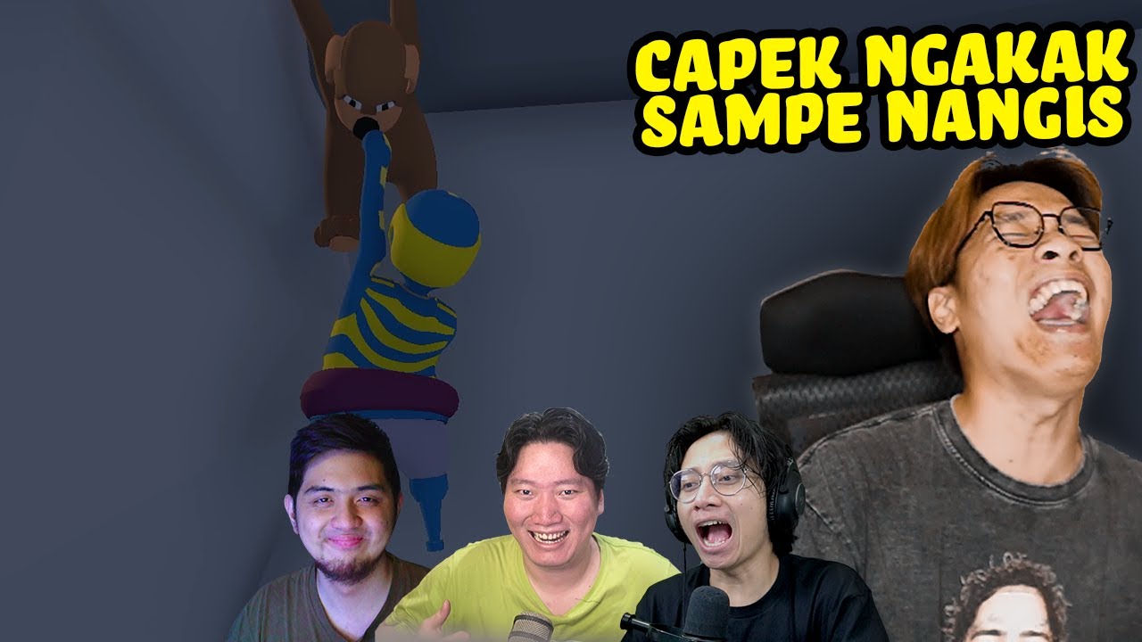 TERLALU NGAKAK SAMPE SUARA ABIS - Human Fall Flat Indonesia