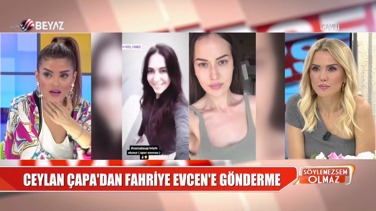 Ceylan Çapa'nın, paylaşımı Fahriye Evcen'e gönderme mi?